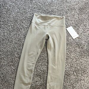 lululemon brand new tan leggings size 8 with tag
